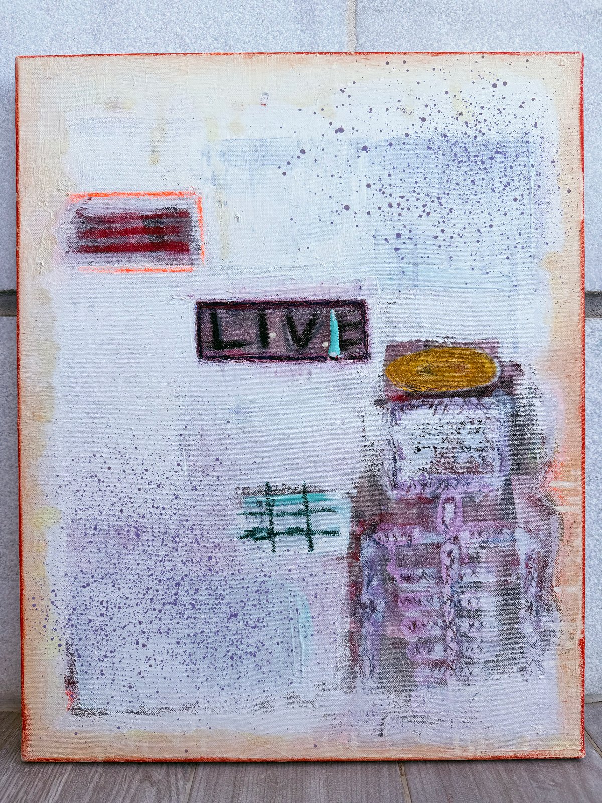 LIVE - painting by jak - 2024