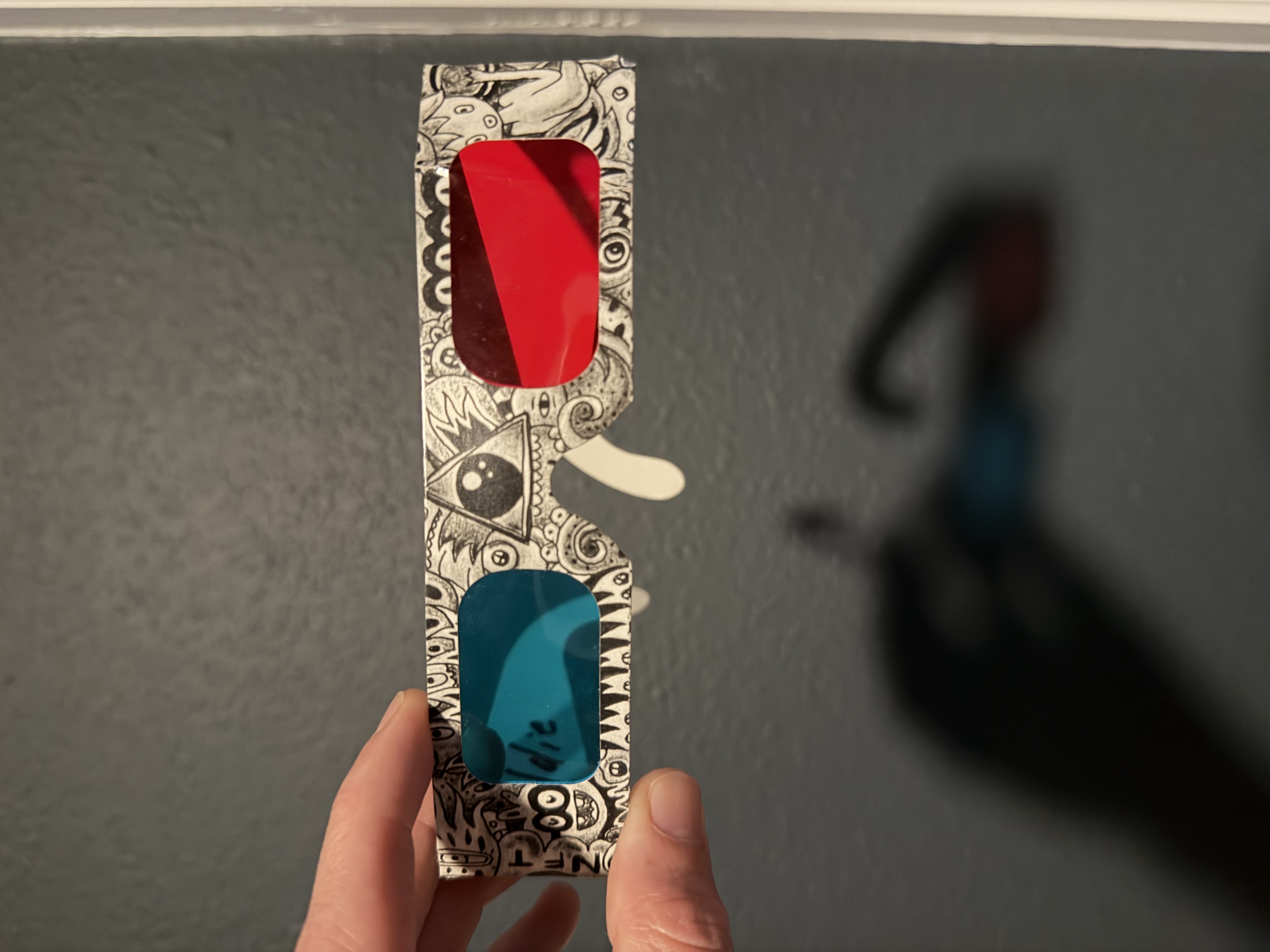 Coldie x Hackatao 3D Glasses (signed by Coldie)
